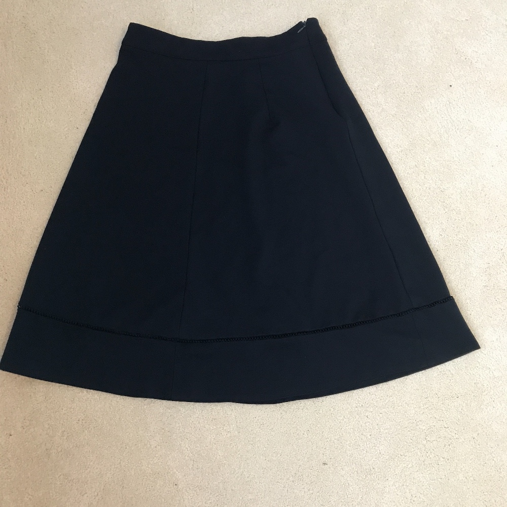 Catherine Malandrino navy skirt 8